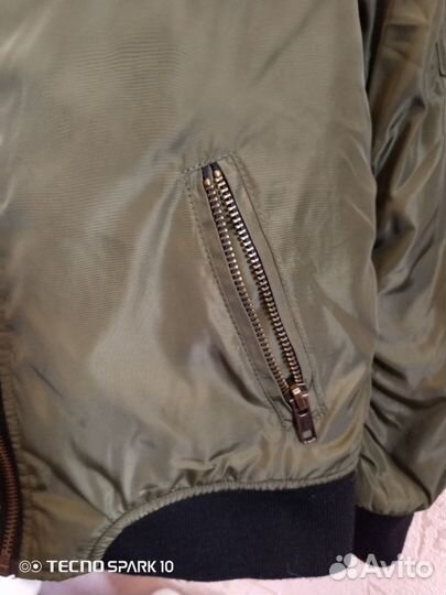 Бомбер для мальчика размер 128-134