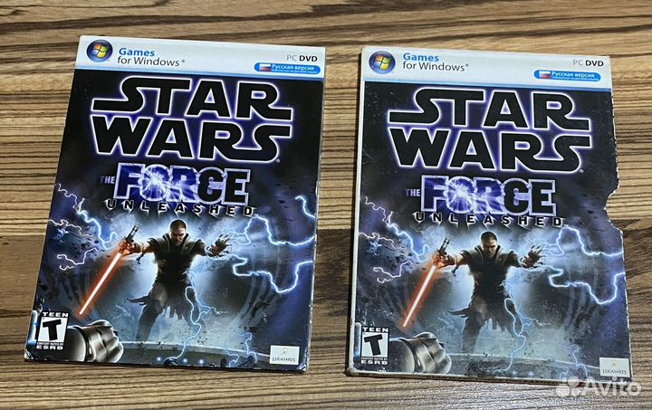 Star Wars. The Force unleashed PC диск