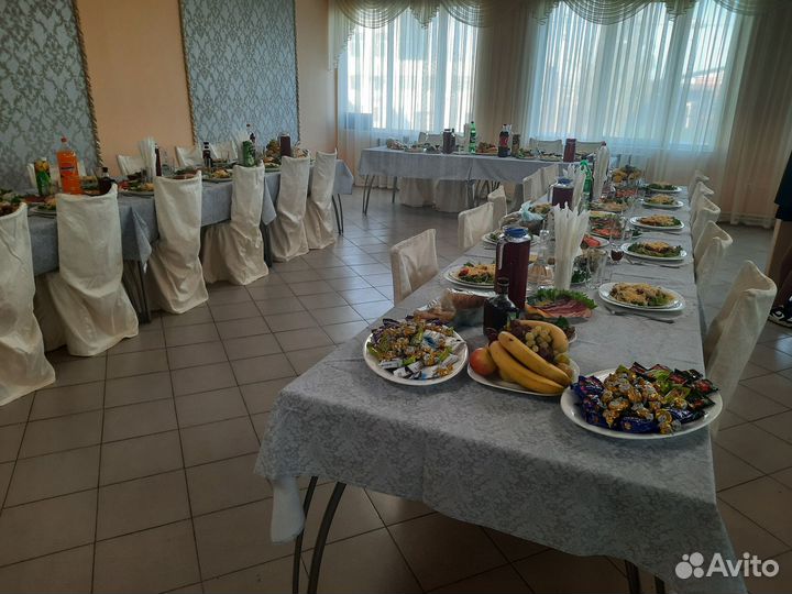 Банкетный зал 80 человек,поминальные обеды