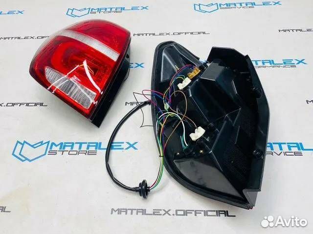 Задние фонари Chevrolet Captiva, тюнинг красные