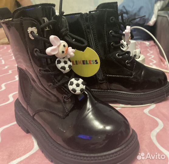 Ботинки для девочки 30