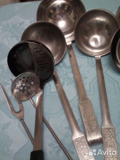 Половник шумовка лопатка нержавейка СССР