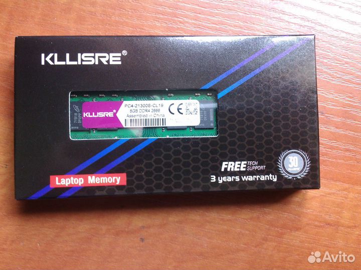 DDR4 8гб 2666 мгц для ноутбука