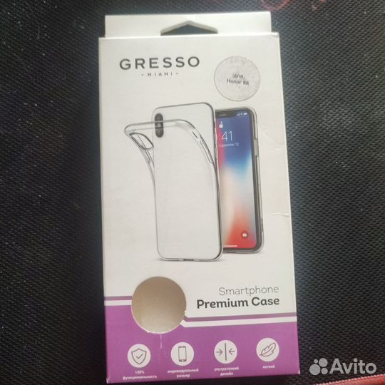 Чехол для honor 9a прозрачный