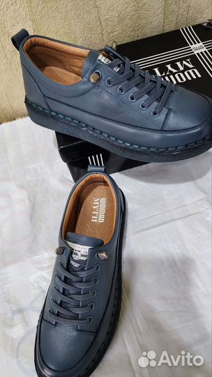 Кроссовки.мокасины натуральная кожа