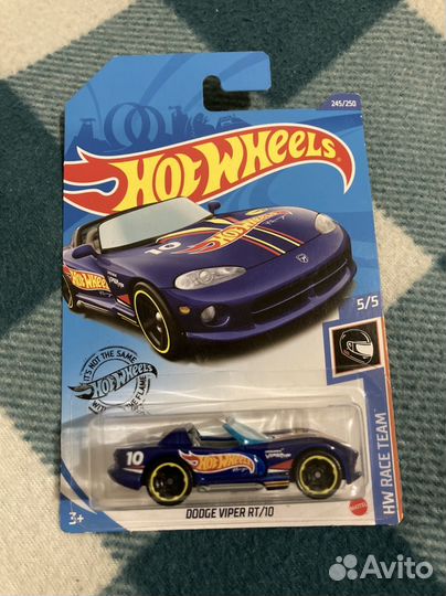 Hot wheels dodge viper rt/10 TH 2018