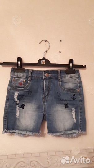 Джинсовые шорты для девочки