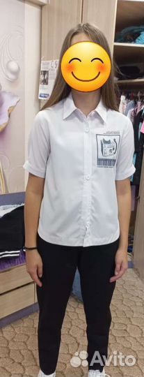 Блузки для девочек в школу