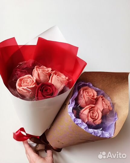 Букет из шоколадных цветов