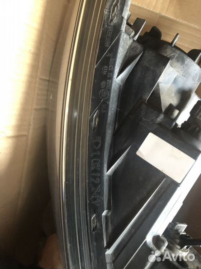 Правая линзовая фара на Hyundai Solaris