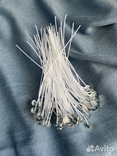 Фитиль с металлическим держателем 10 шт в упаковке