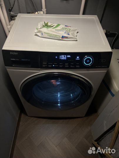 Стирально-сушильная машина haier