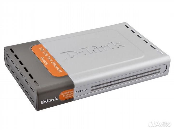 Управляемый коммутатор D-Link DES-2108/E/B