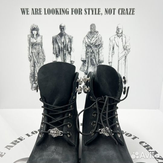 Timberland x Chrome Hearts Boots