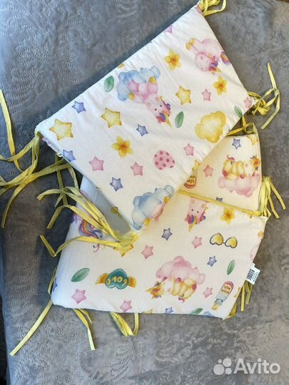 Бортики в детскую кроватку