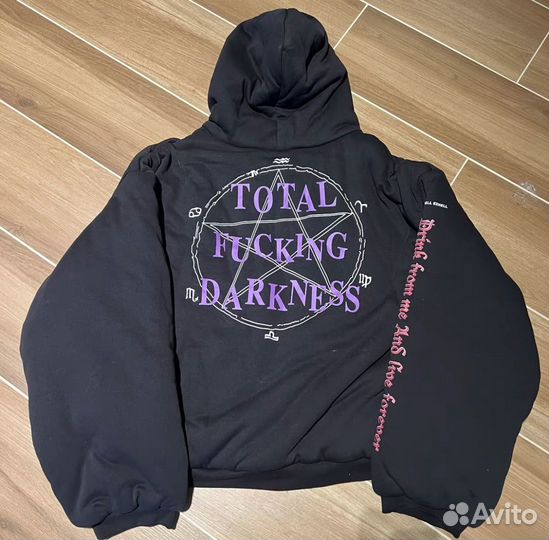 Бомбер Vetements Double Sided Pentagram hooded