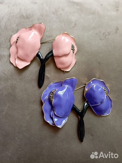 Стильные броши