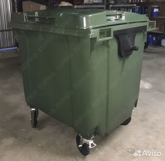 Пластиковый контейнер 1100л Ш3656