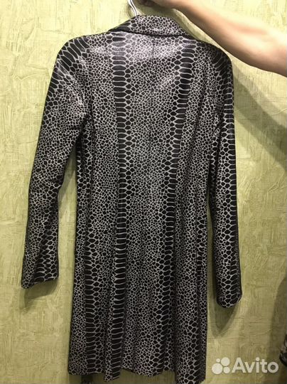 Кожаный плащ