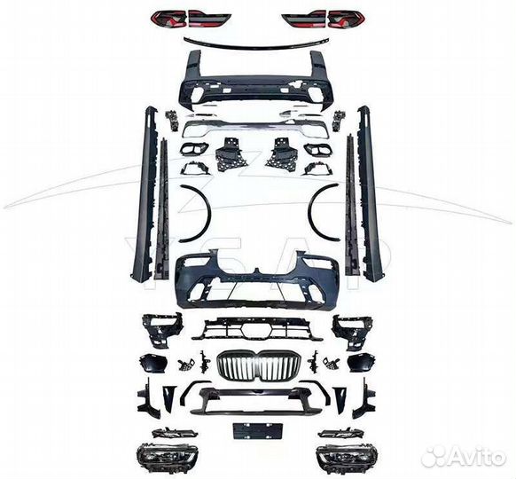Обвес BMW X7 G07 рестайлинг