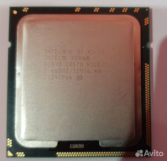 Процессор Intel Xeon X5650 2667MHz, LGA1366, L3 12