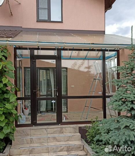 Ламинированные окна пвх под дерево