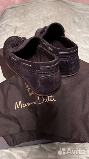 Топсайдеры мокасины Massimo Dutti