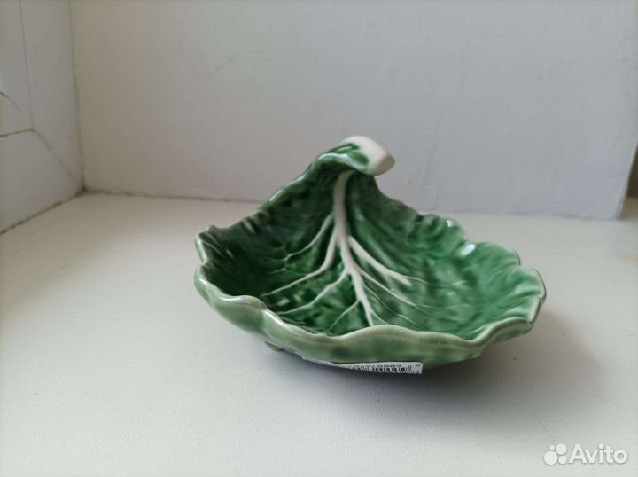 Набор: 2 тарелочки Bordallo Pinheiro капуста 12*11