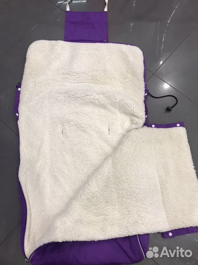 Зимний конверт в коляску