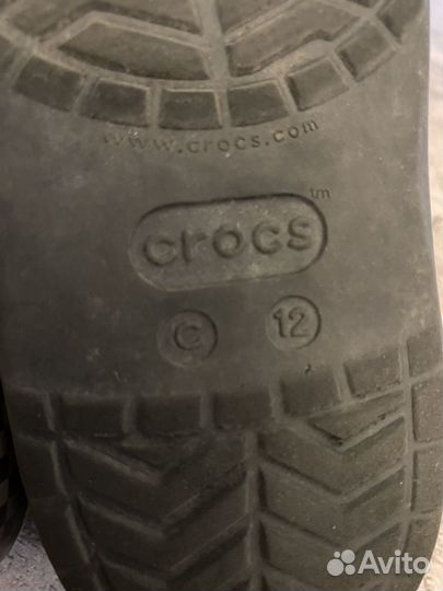 Crocs сабо для мальчика с12