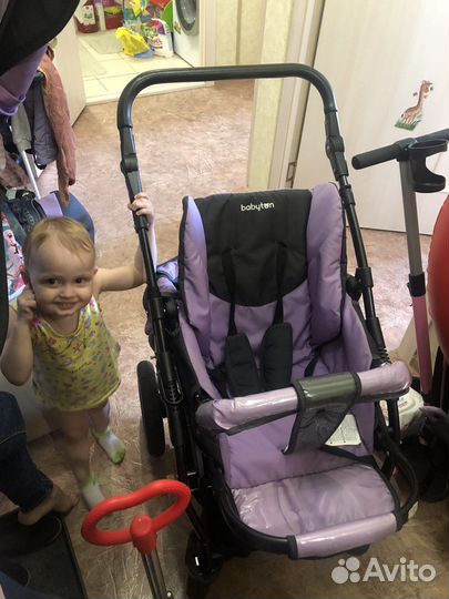 Детская Коляска 2в1 Babyton Rocky Purple