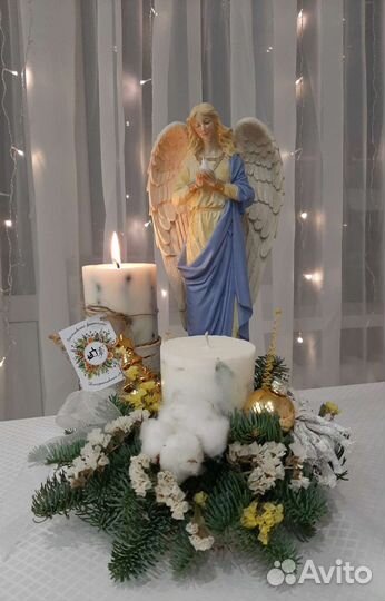 Новогодняя свеча