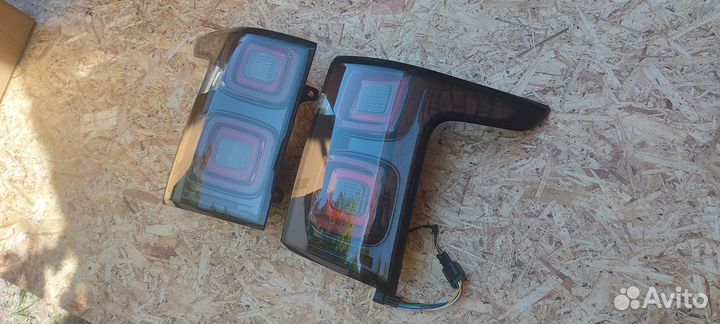 Комплект фонарей range rover vogue L405 черные 18+