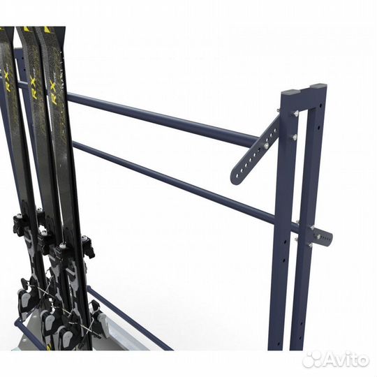 Стойка Стандарт для горных лыж, двухсторонняя 160х243х50см cgled-38