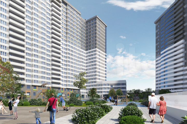 1-к. квартира, 81,3 м², 17/23 эт.