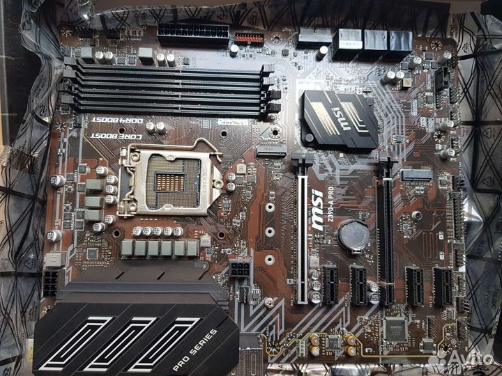 Материнская плата msi z390 a - pro. Socket 1151 v2
