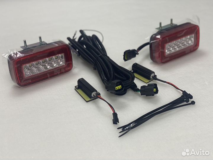 Противотуманки Led диодные гелендваген G463