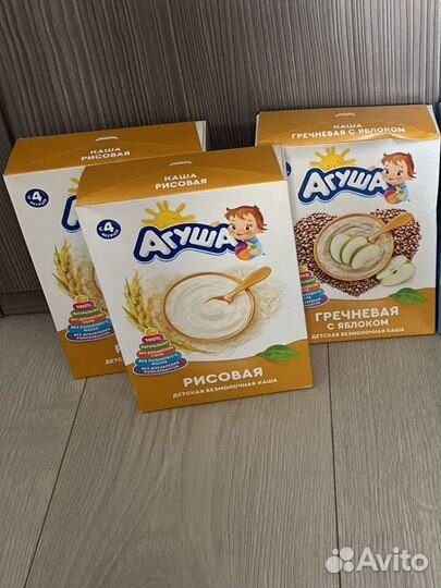 Каша сухая Агуша