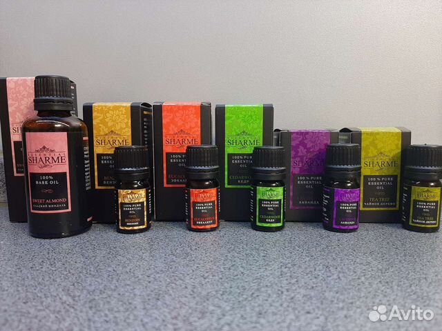 Натуральные эфирные масла Sharme Essential