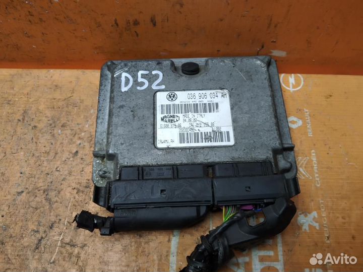 Блок управления двигателем Skoda Fabia 1 (1999-20