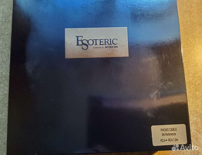 Кабель esoteric 8N-Reference phono cable RCA 1.2m