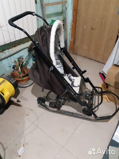 Коляска санки