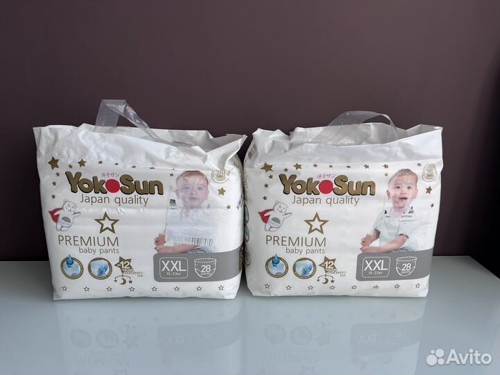 YokoSun Подгузники-Трусики размер XXL