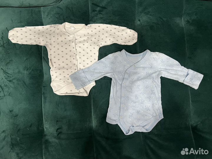 Пакет одежды на новорожденного малыша 50-56