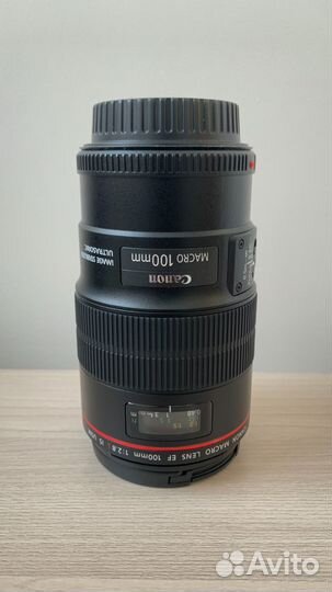 Объектив Canon EF 100mm f/2.8L Macro IS USM