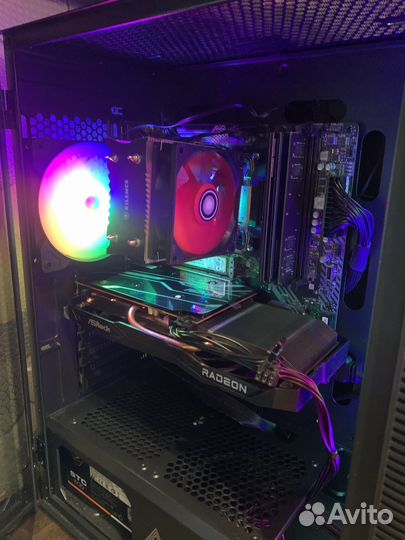 Мощный игровой пу ryzen 5 5600g rx 6600 8gb