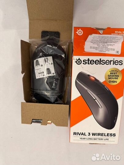 Новая Игровая мышь Steelseries Rival 3 Wireless (6