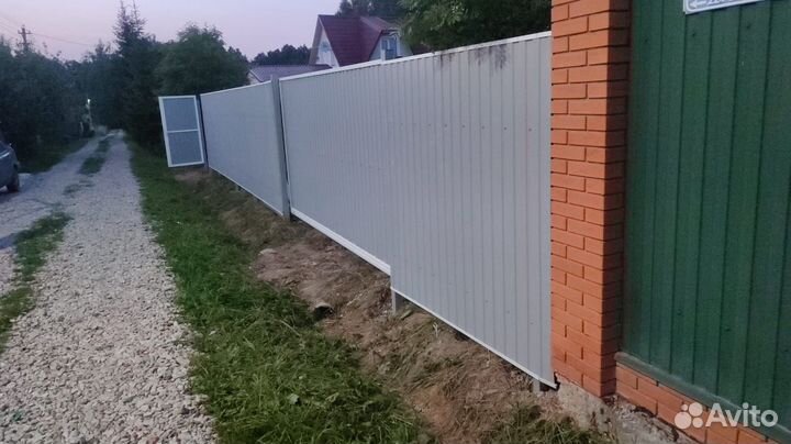 Откатные ворота под ключ