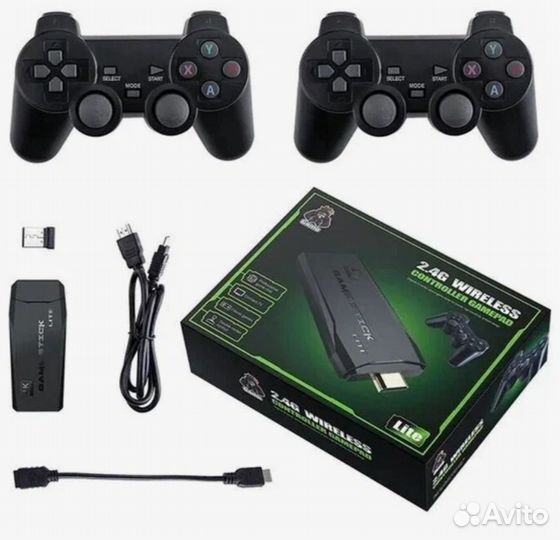 Игровая консоль 4K dendy sega 8-16-32bit 128gb