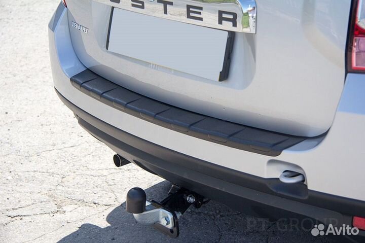 Накладка на задний бампер Renault Duster с 2012